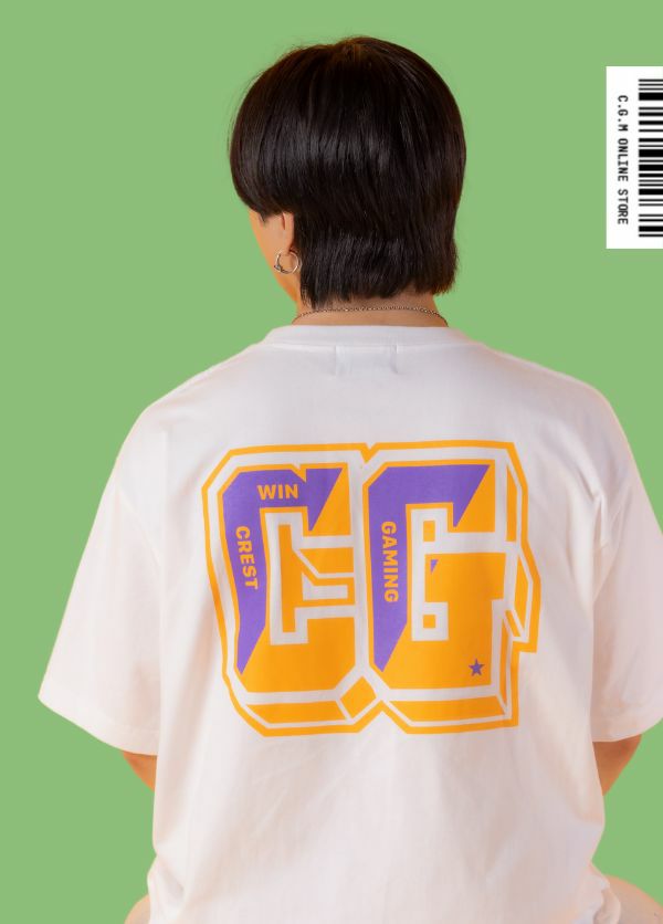 CGTシャツ ホワイト | CREST GAMING ONLINE STORE